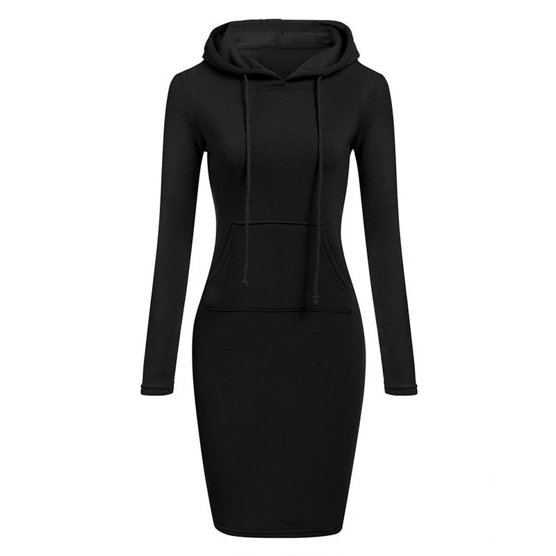 Juna | Jurk met hoodie
