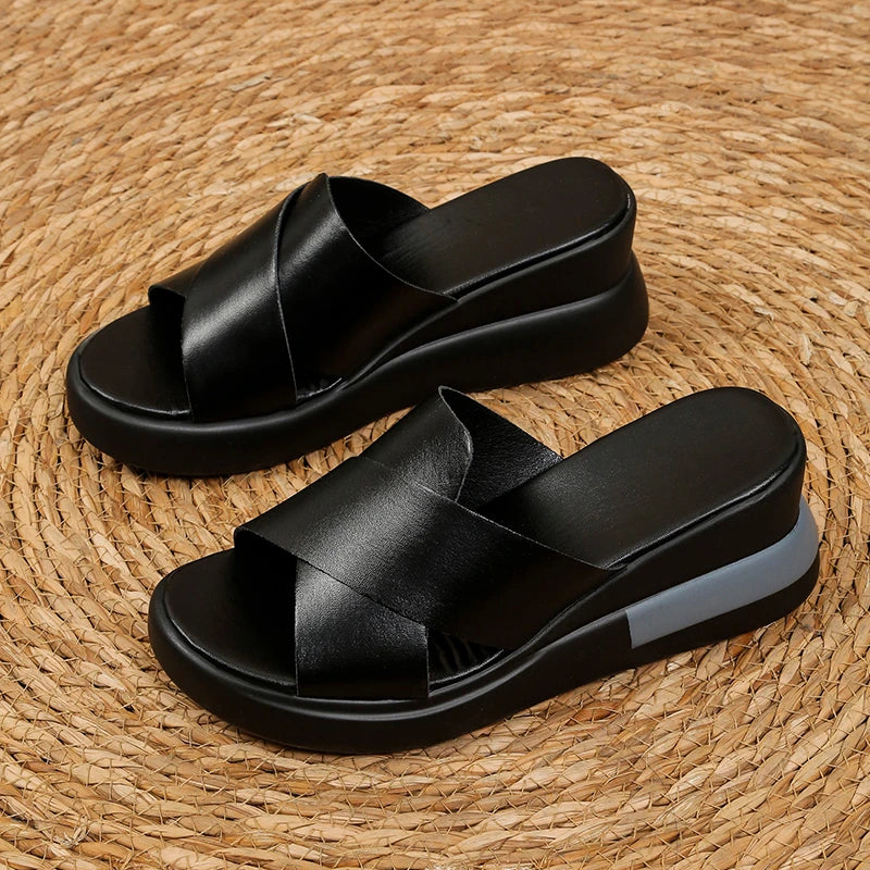 Lauren | Stylish high sandals with foot support