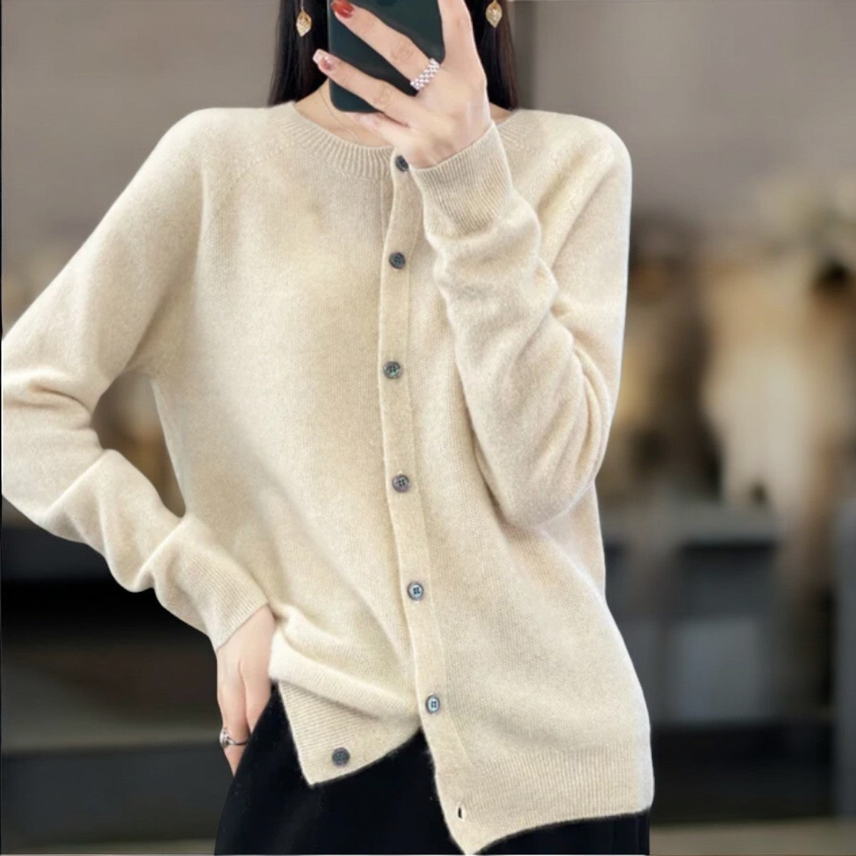 Nya | Cardigan i uld