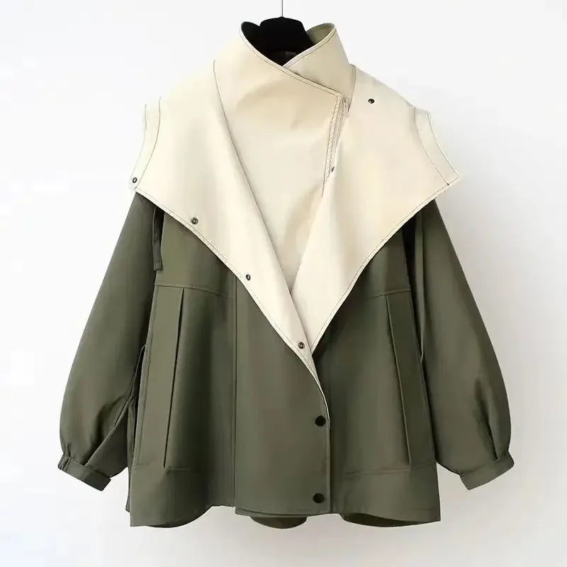 Valerie | Two-Tone Coat