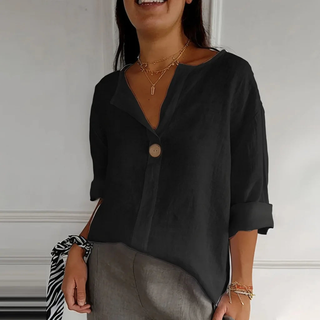 Eloise | Elegant blouse in linen