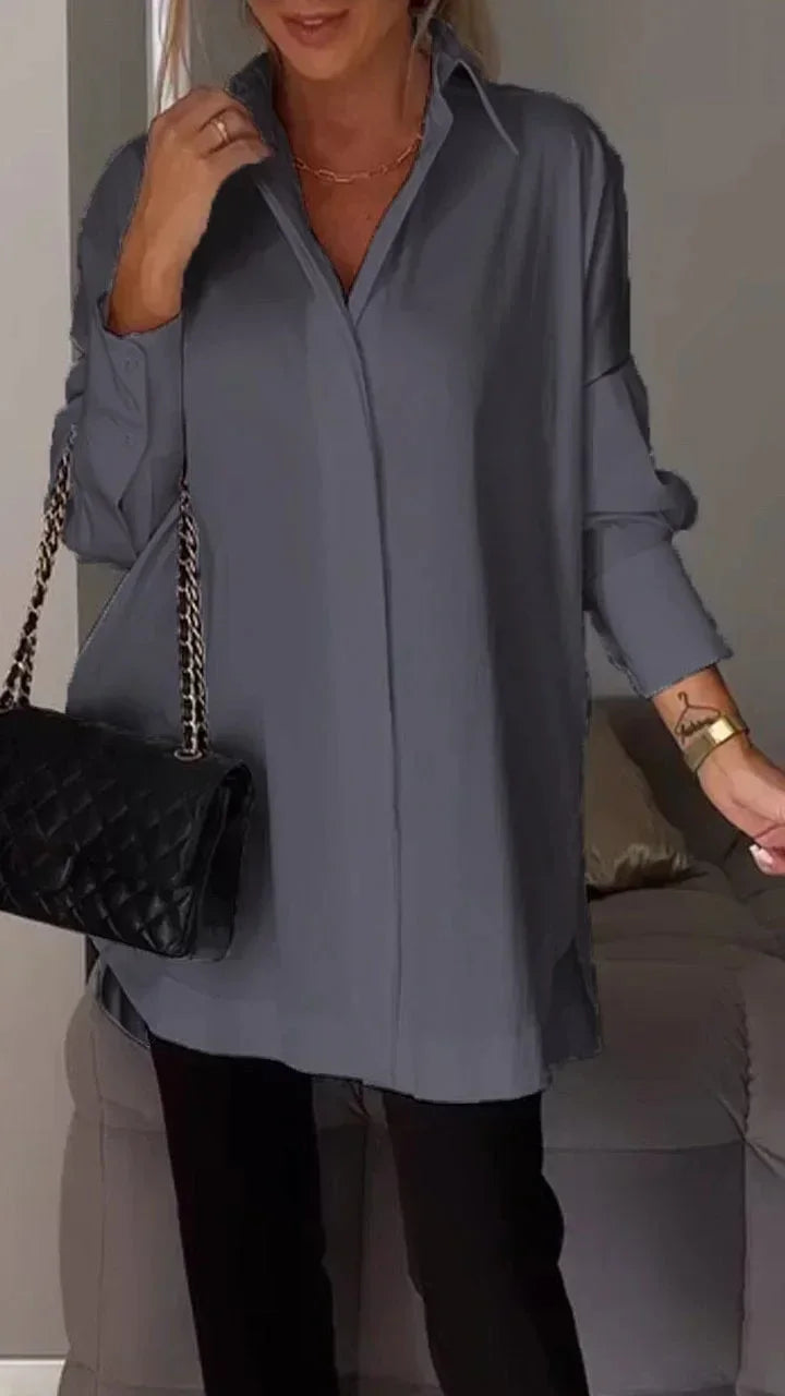 Odette | Relaxed luxury blouse