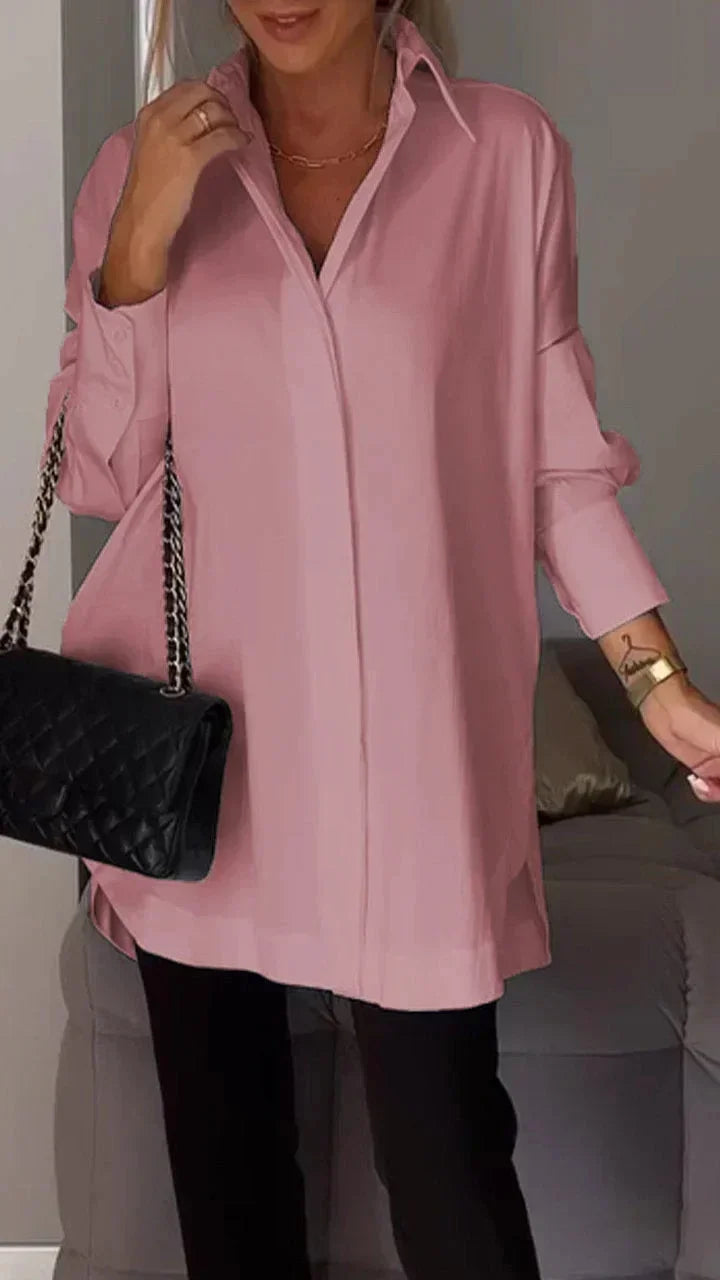 Odette | Relaxed luxury blouse