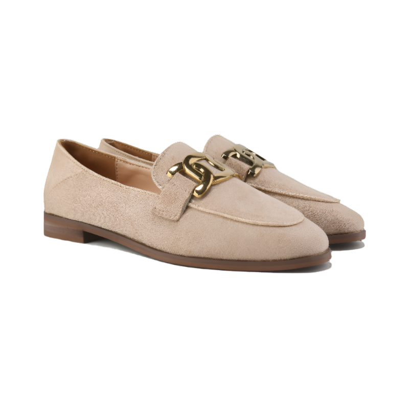 Loafers i ruskind