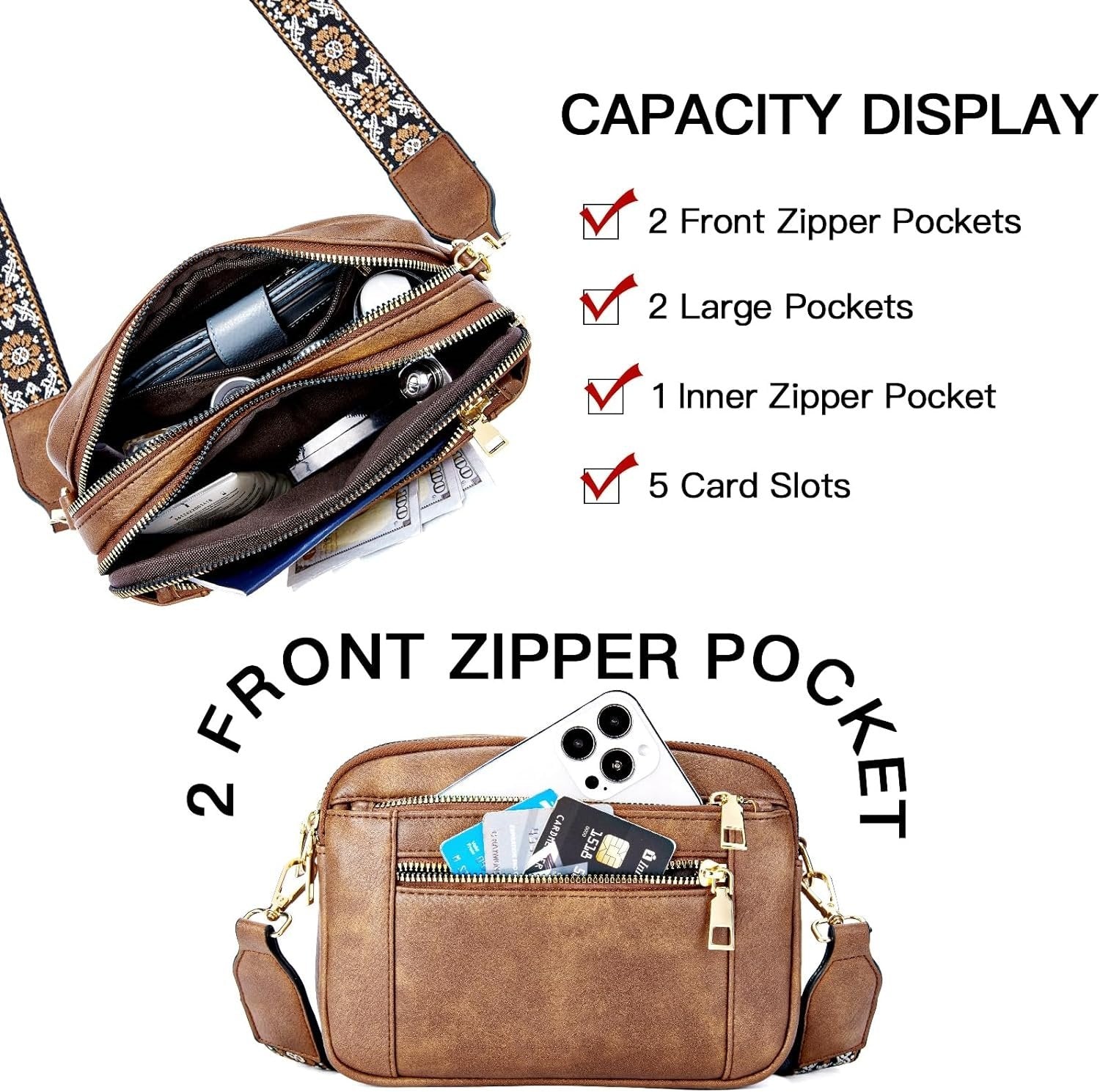 Lexi | Elegant leather shoulder bag
