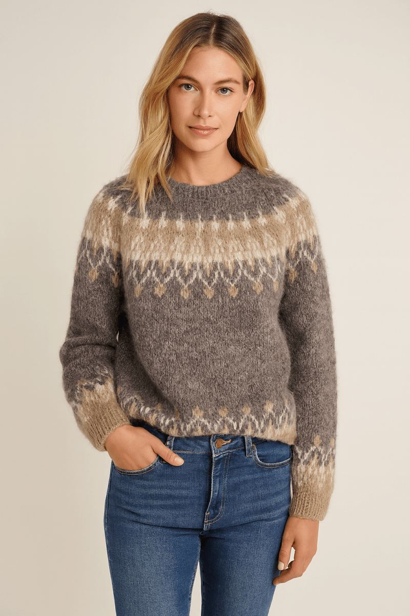 ARIA™ - LUXURIOUS MOHAIR KNIT SWEATER