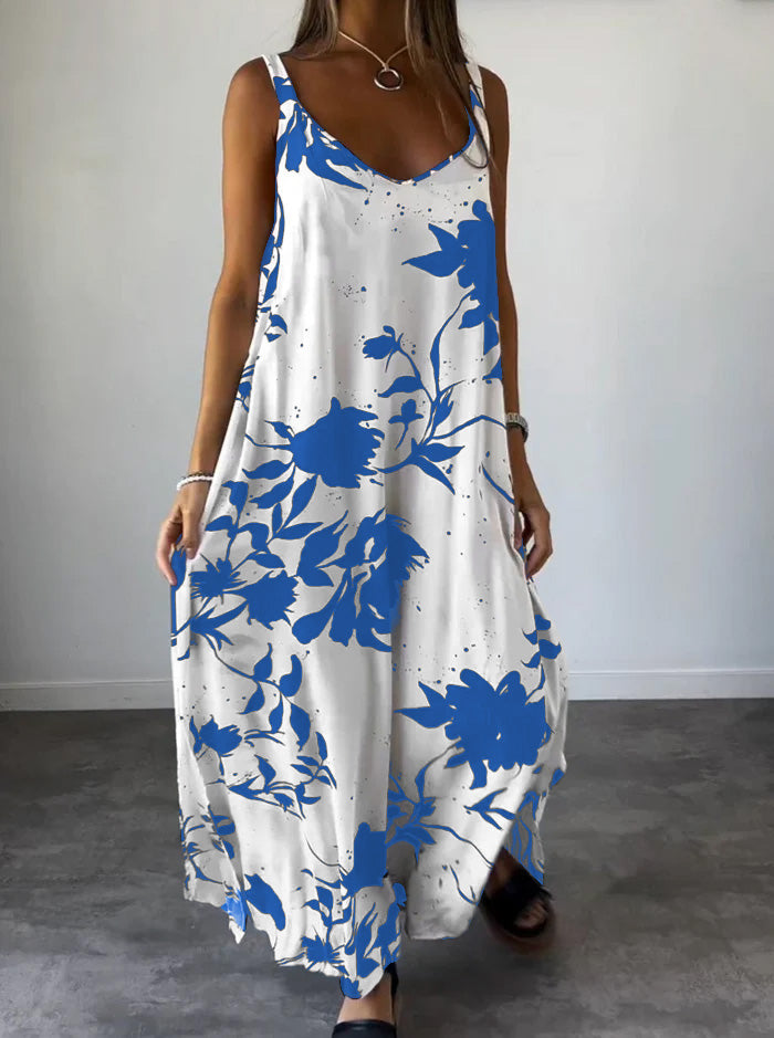 Camilla | Elegant dress with floral pattern