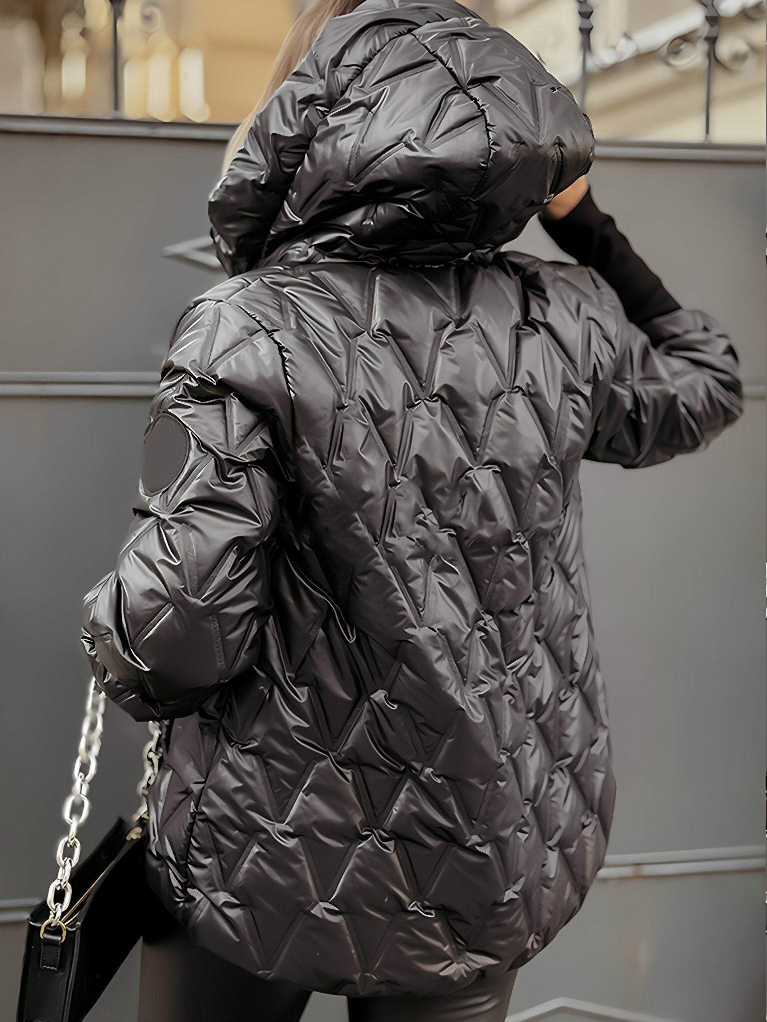 Megan | Cotton Hooded Jacket