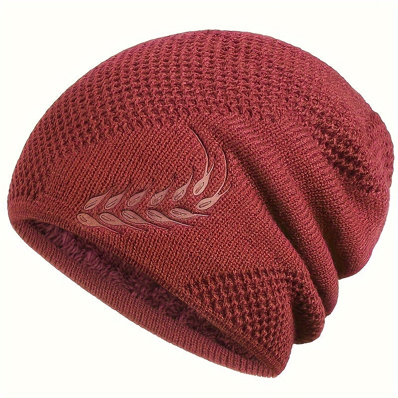 Daniel | Ember knit beanie (Crimson)