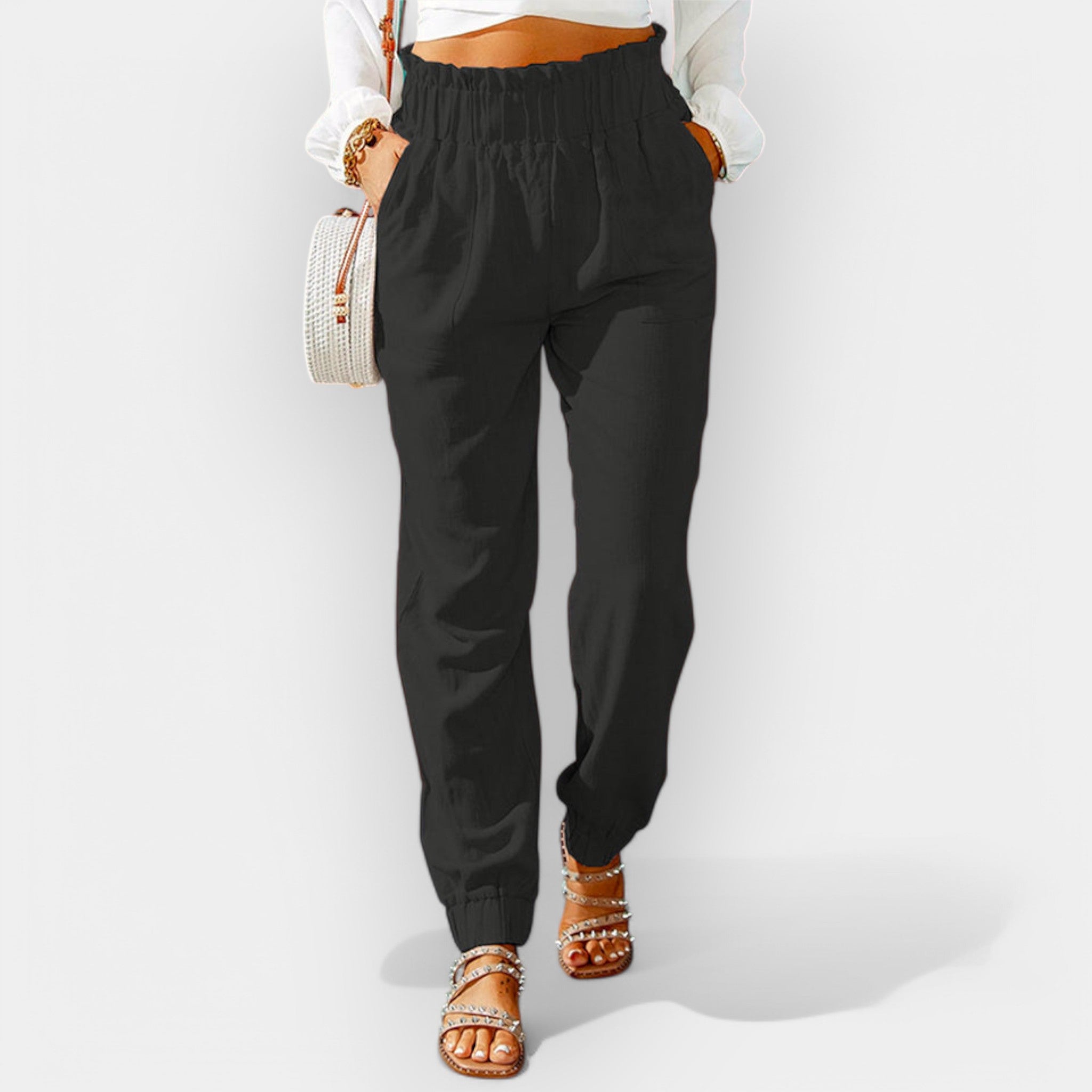 High-Rise Trousers