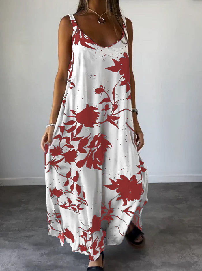 Camilla | Elegant dress with floral pattern