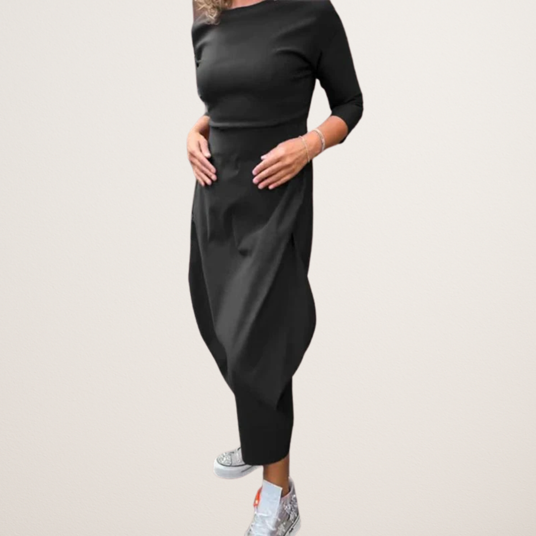 Penelope | Simple and elegant women’s dress with pocket