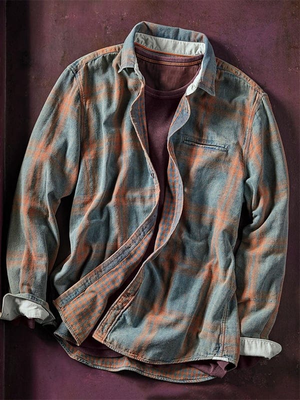 Zane | Tie-Dye Plaid Shirt
