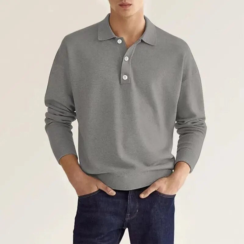 Basic polo (lange mouwen)