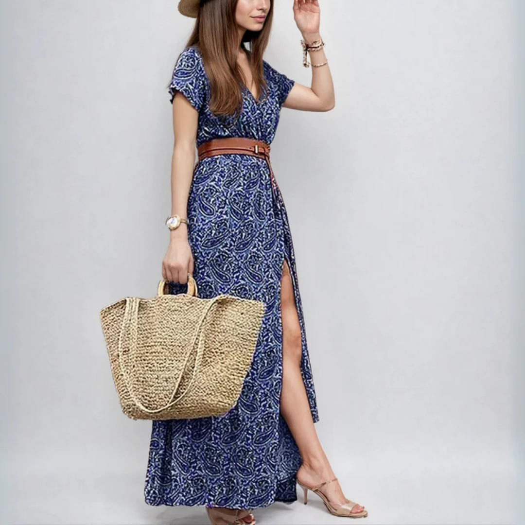 Luz | Elegant og stilfuld kjole i boho-stil