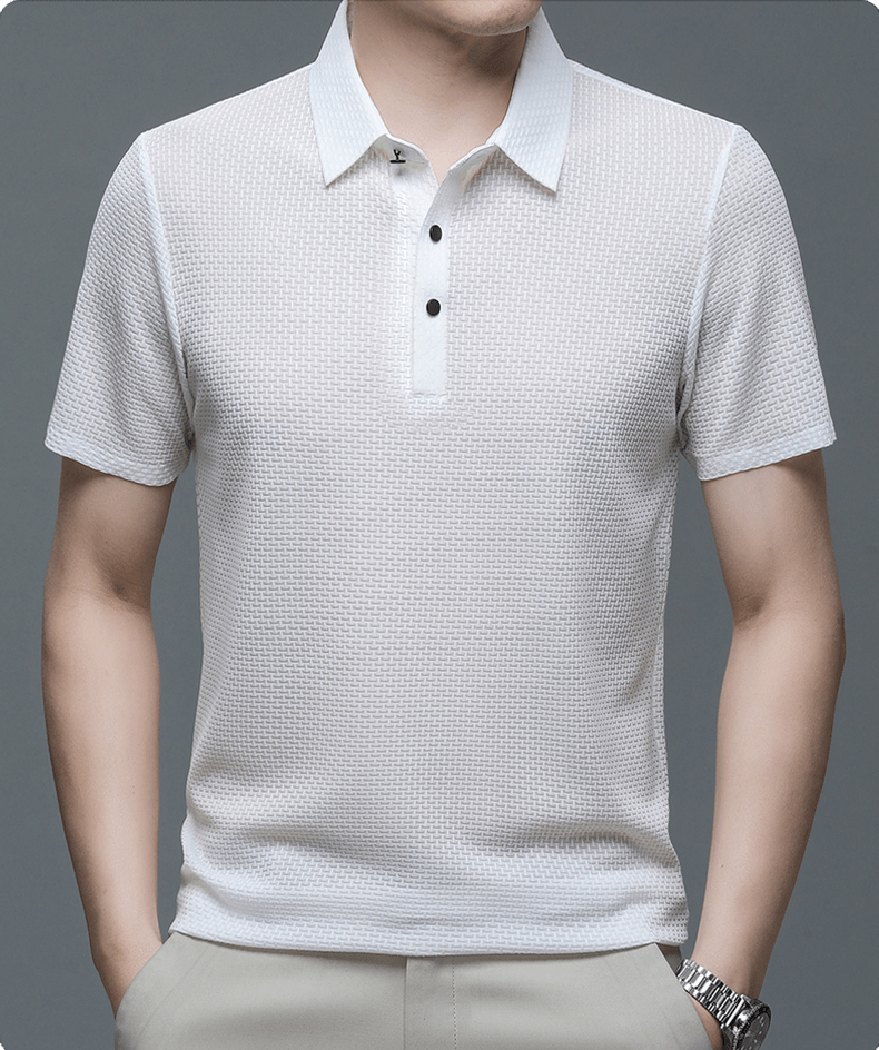 Connor | Silk Polo Shirt