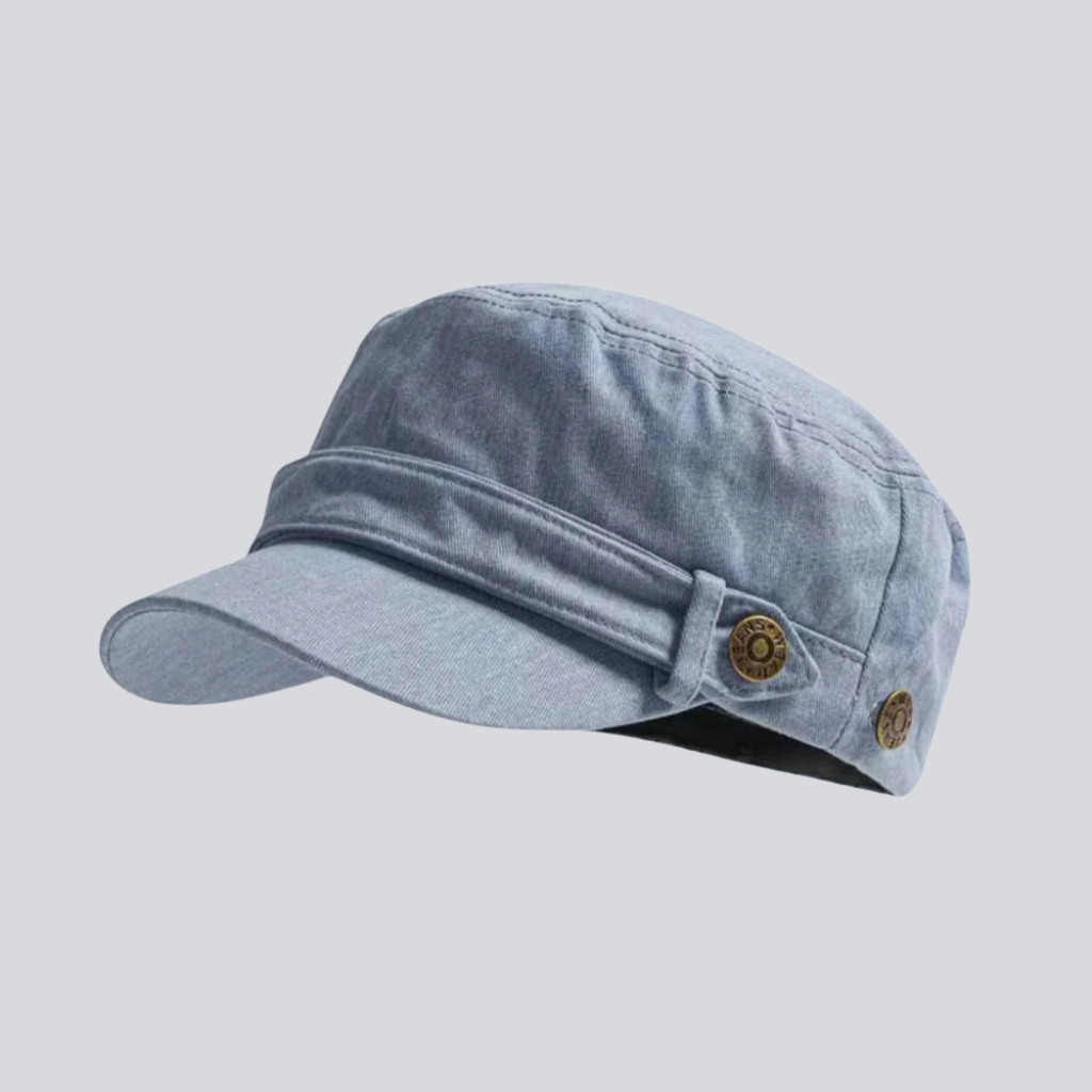 Caleb | Command canvas cap (Blue)