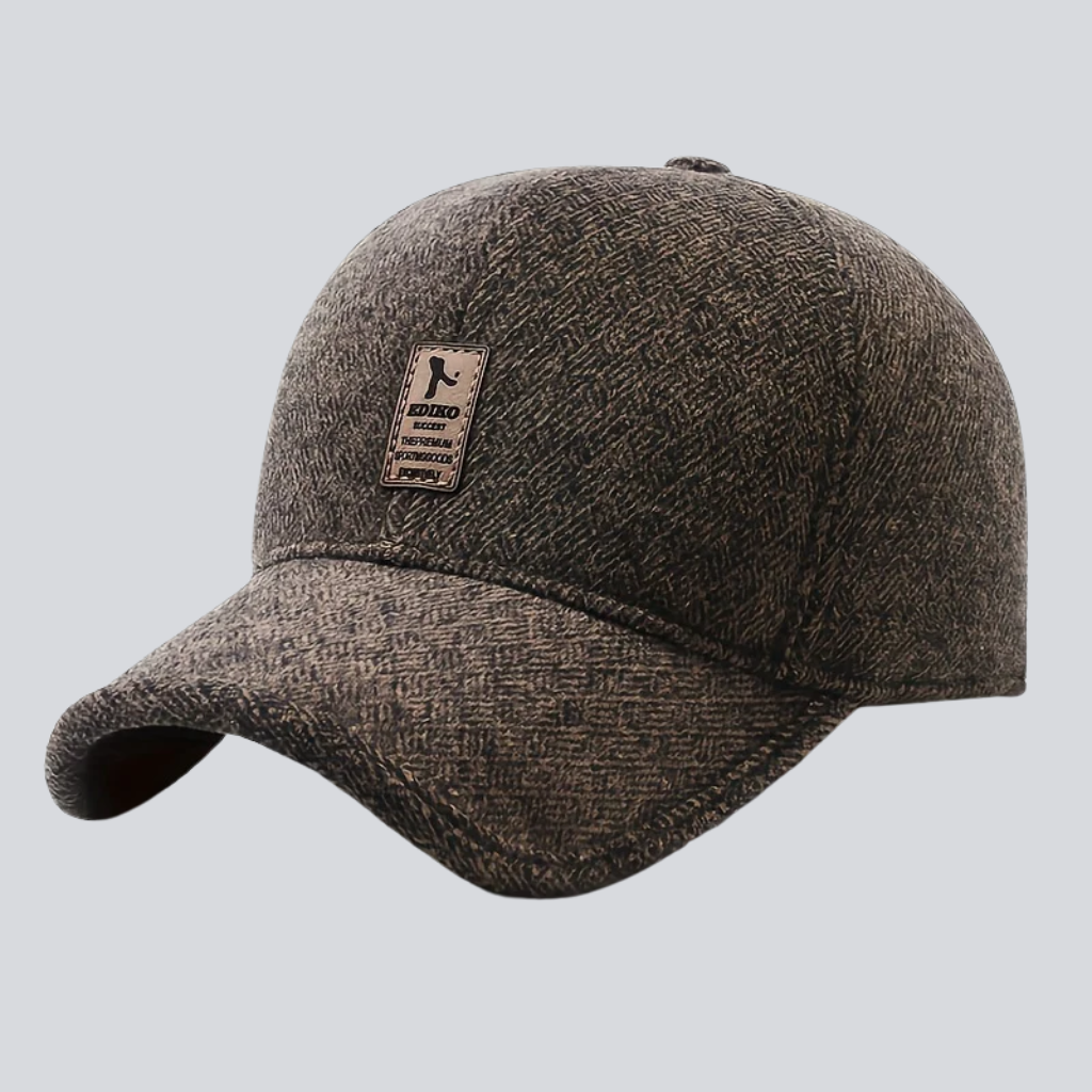 Evan | Wool heritage cap (Brown)
