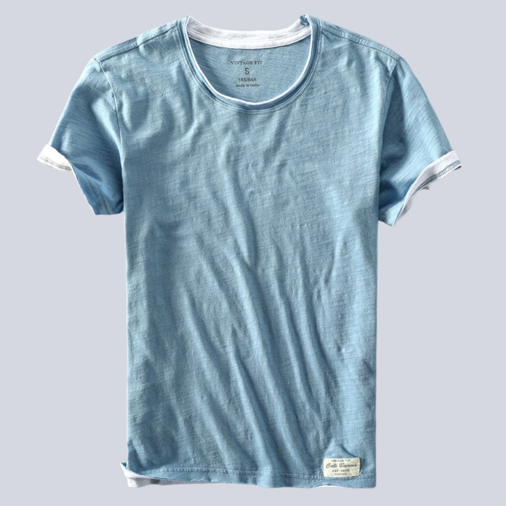 Harrison | Double-Layer Crew Neck Tee