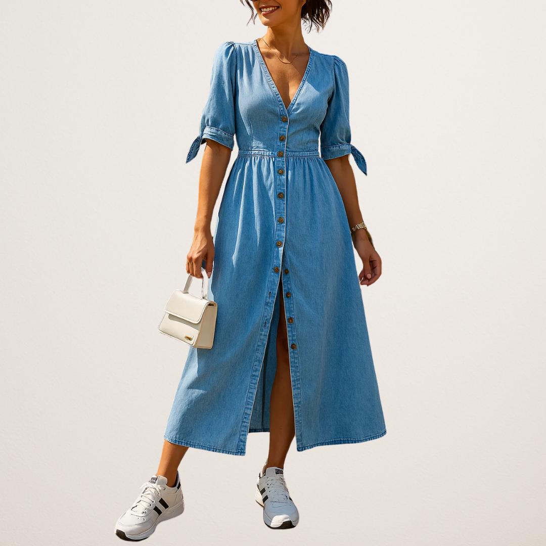Hannah | Comfortable dress with print