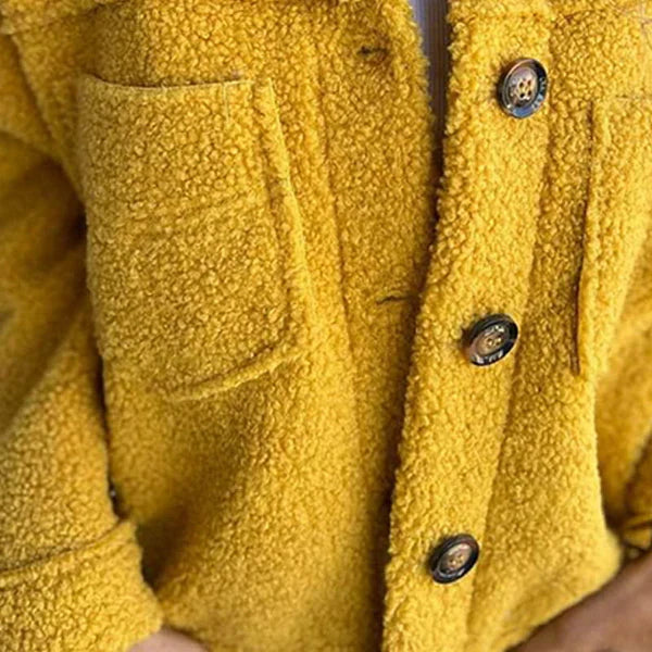 Grace | Short Wool Jacket with Buttons