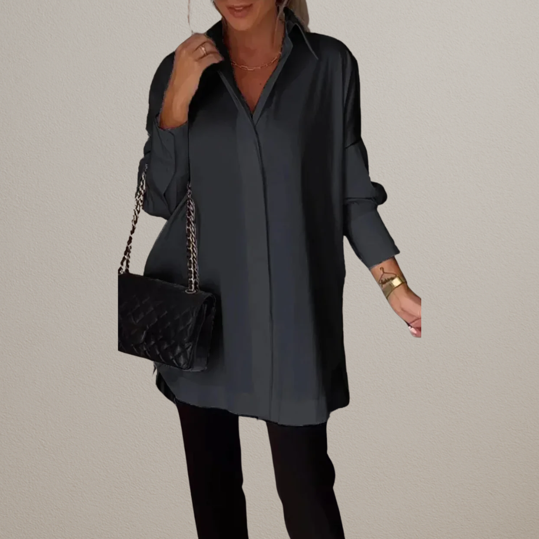 Odette | Relaxed luxury blouse