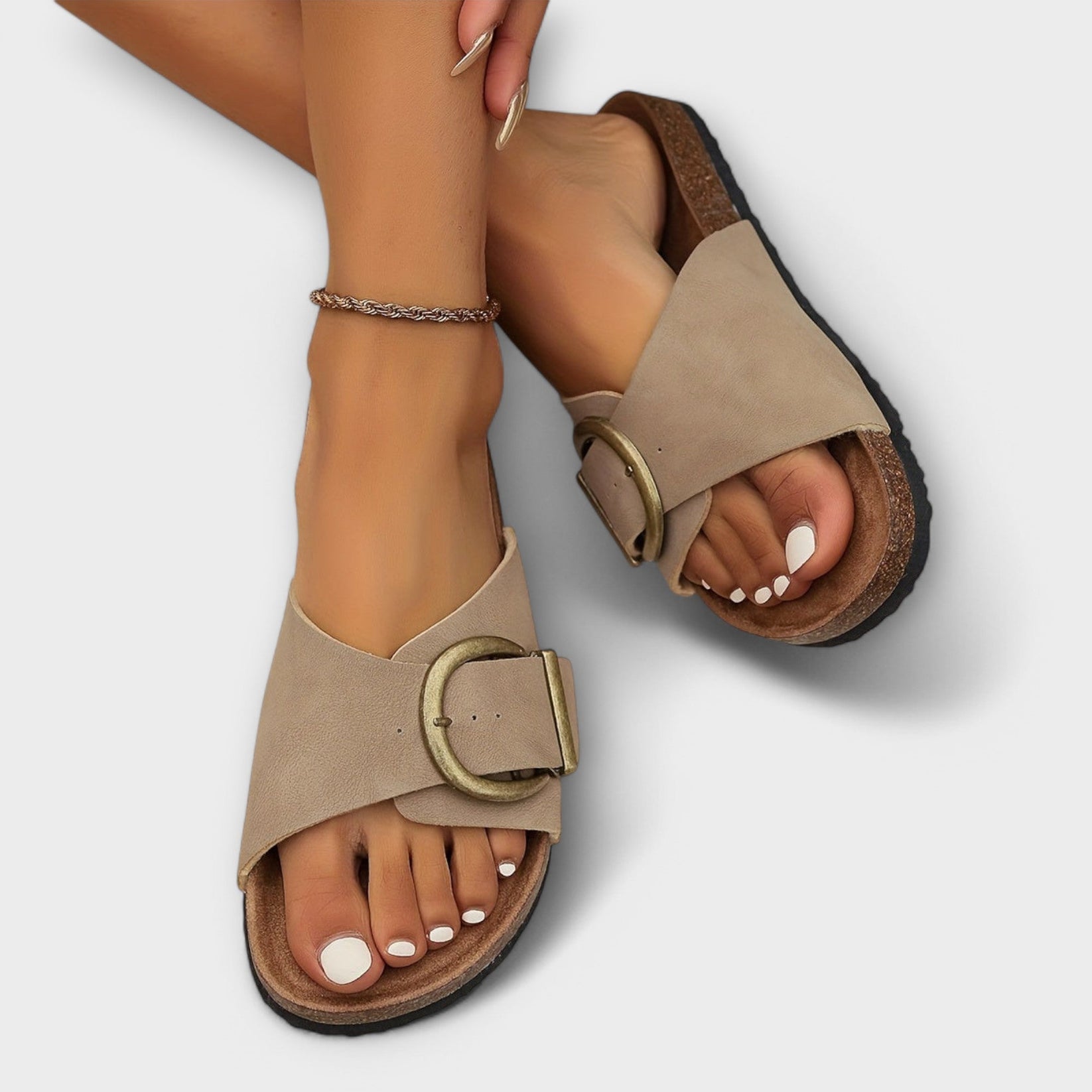 Line | Stilfulde komfortsandaler