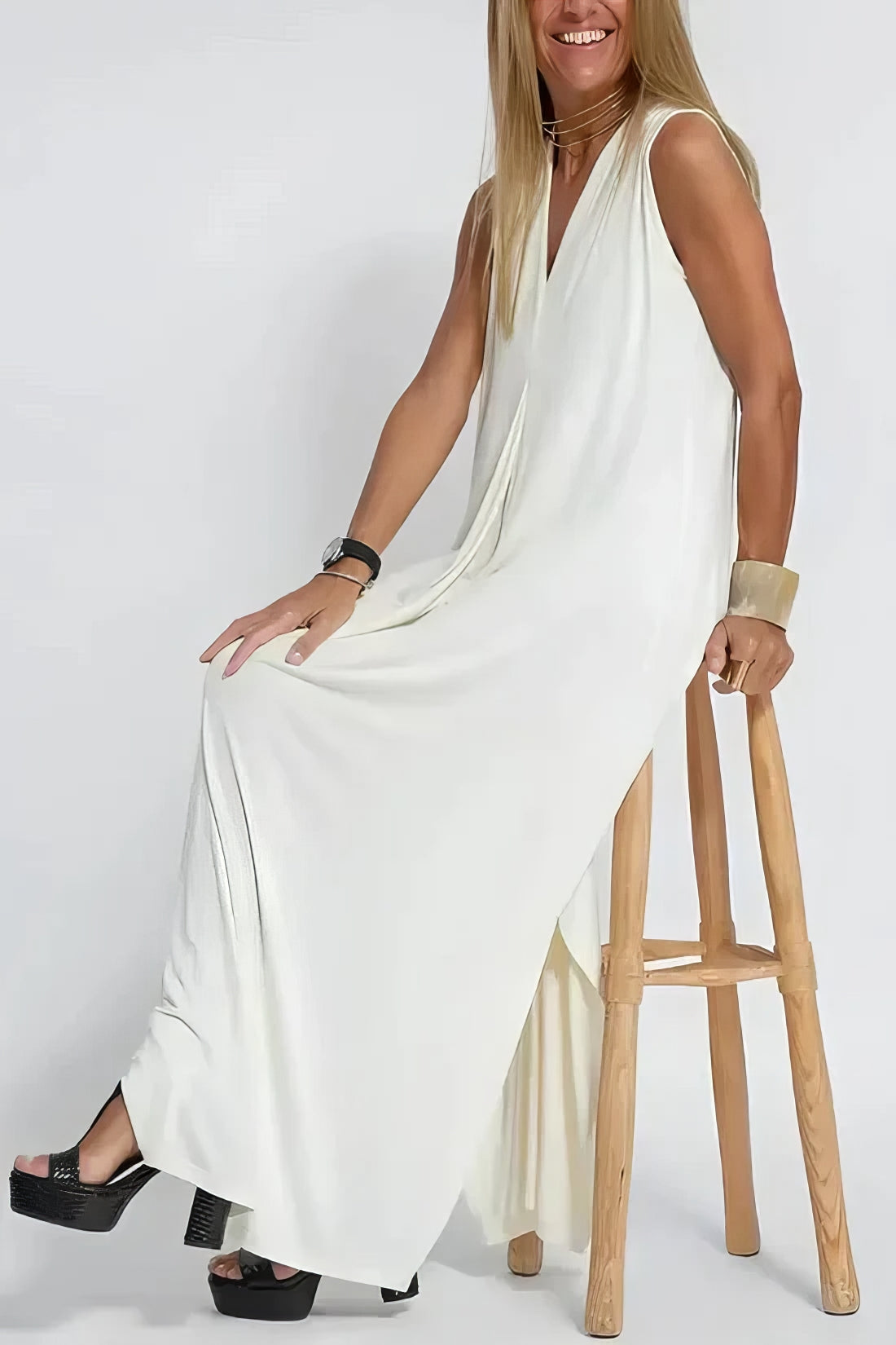 Grethe | Elegant lang kjole