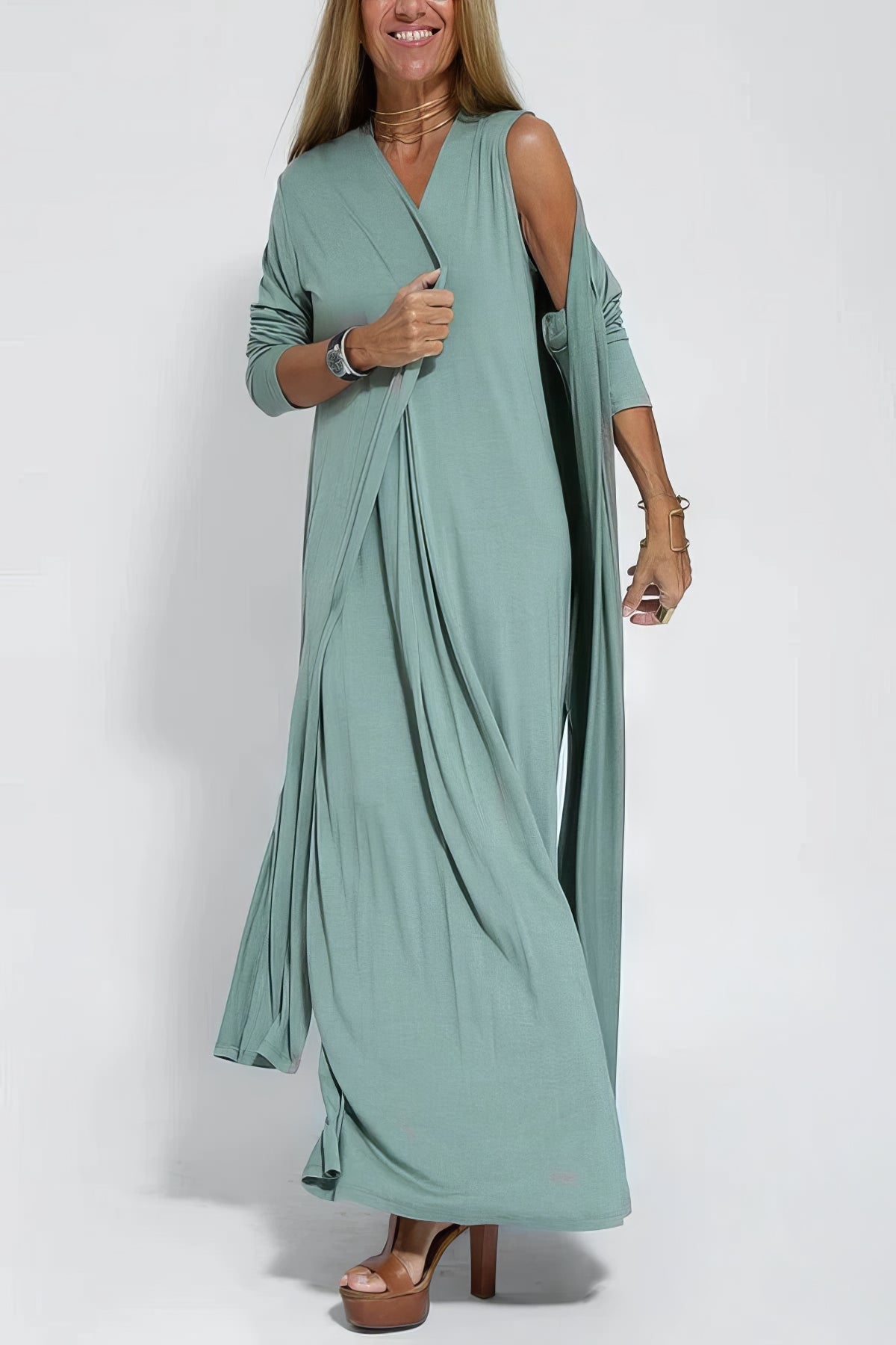 Grethe | Elegant lang kjole