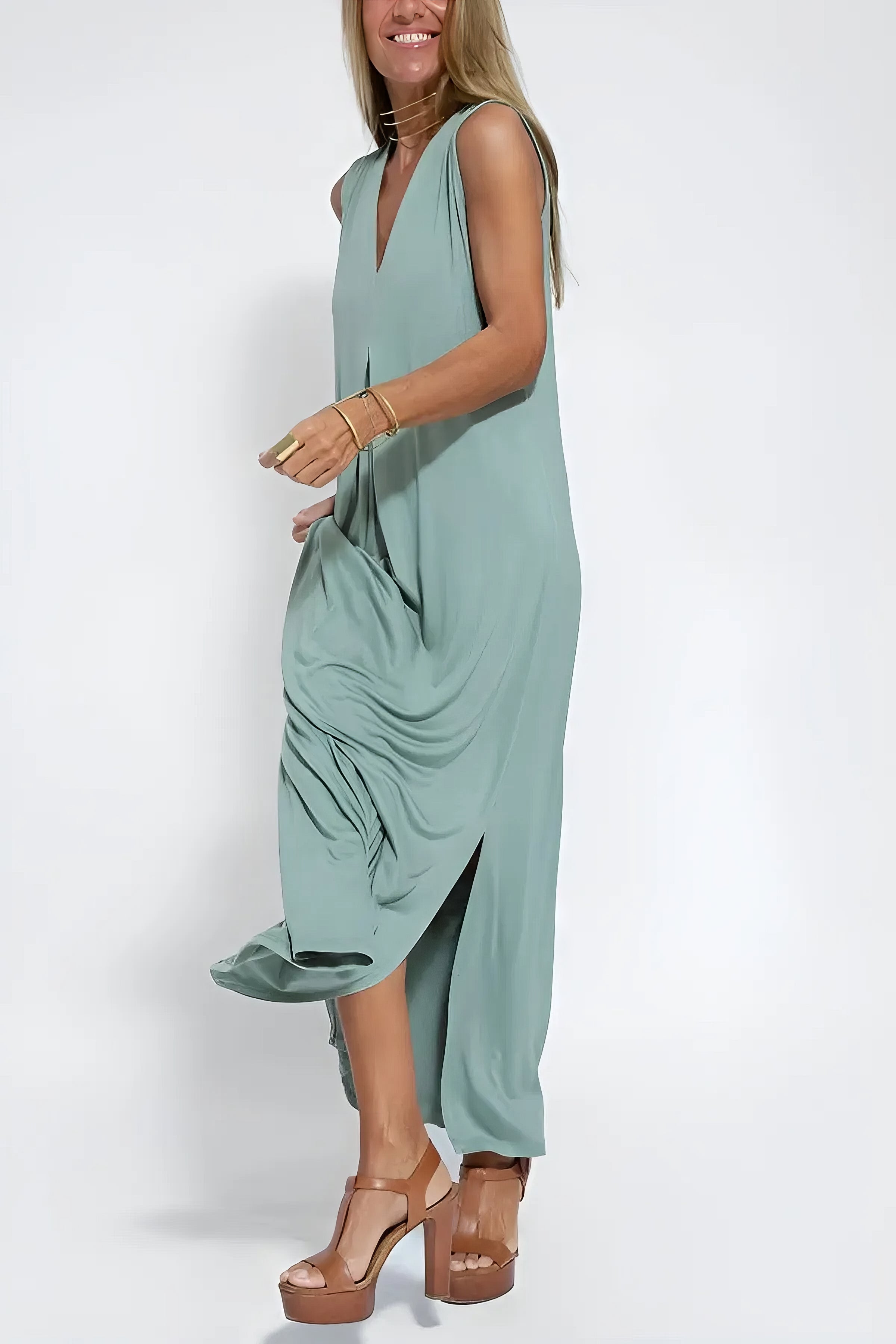 Grethe | Elegant lang kjole