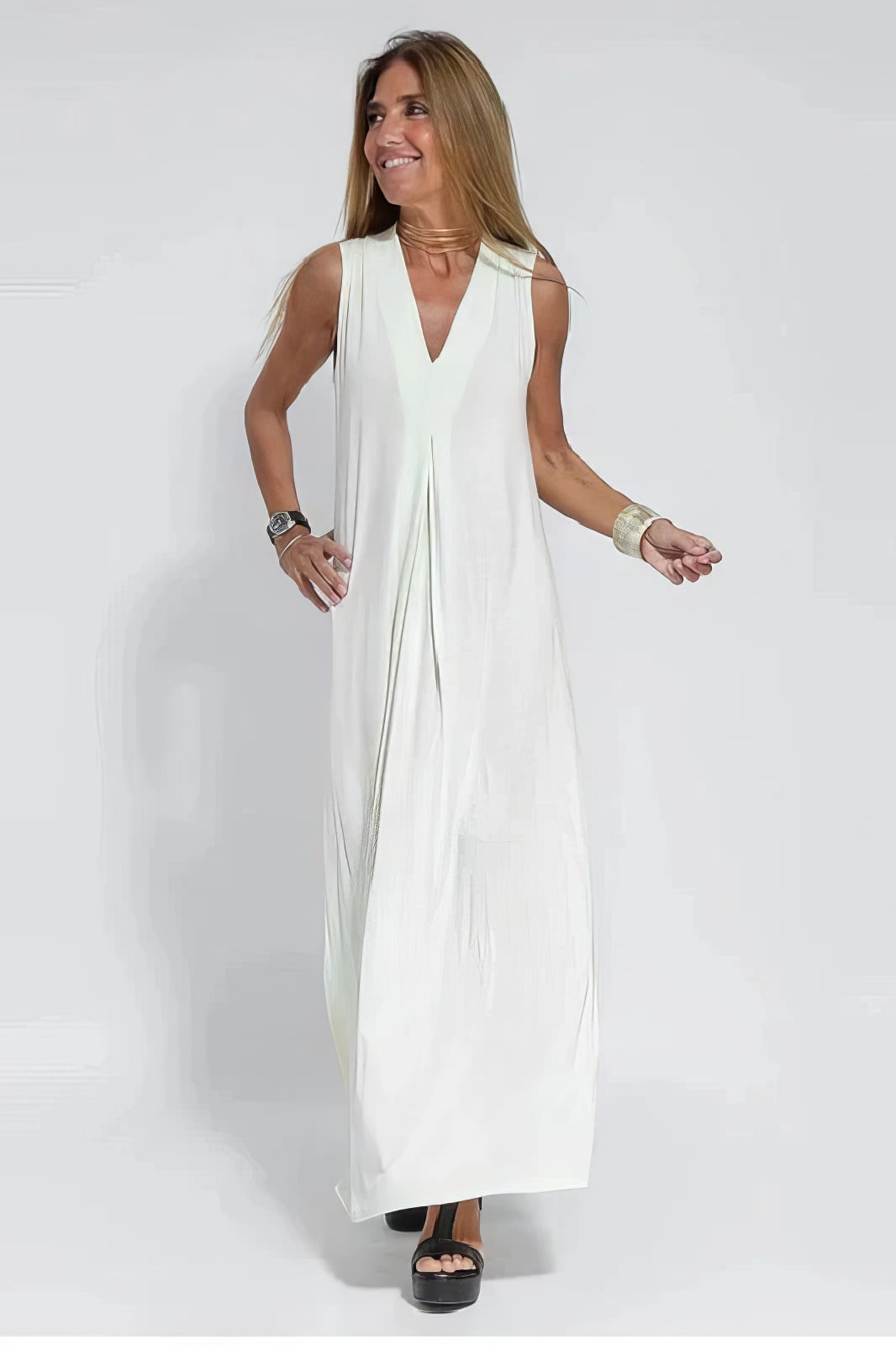 Grethe | Elegant lang kjole